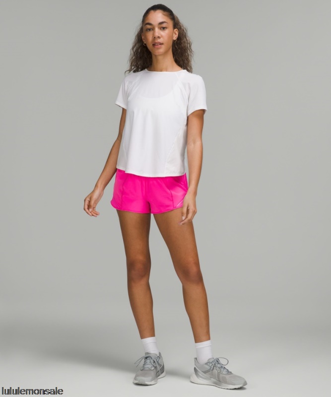 Lululemon Damen DELULU339 | Hotty Hot Low-Rise Lined Short 25 Sonic Pink